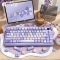 Flower Girl 104+34 / 54 MDA / Cherry Profile Keycap Set Cherry MX PBT Dye-subbed for Mechanical Gaming Keyboard